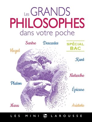 cover image of Les grands philosophes dans votre poche sp bac